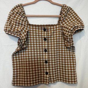 Madewell square-neck top